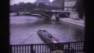 Paris France (1967): Watching The Boats Go Down The Channel