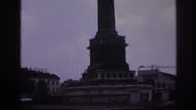 Paris France (1967): Old Traffic Footage Showing Old Cars Driving Around A Famous