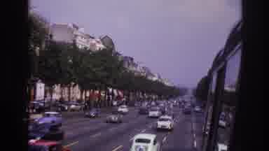 Paris France (1967): Video Taken From Bus Perspective