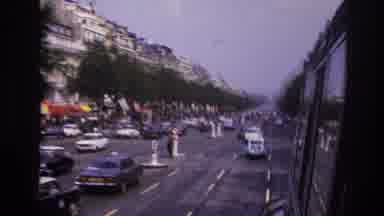 Paris France (1967): A Lot Of Traffic In The City