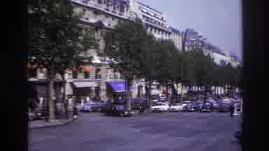 Paris France (1967): Recording Scenery At An Intersection