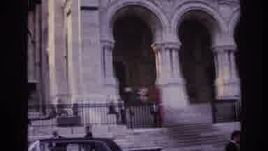 Paris France (1967): A Video Showing The Detailed Architecture Of A Building In
