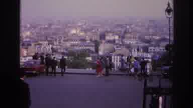 Paris France (1967): Late Afternoon: People Moving Around The Street