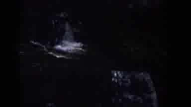 Colorado USA (1959): Stream Flowing Down Rocks In A Beautiful River Bed Peacefully