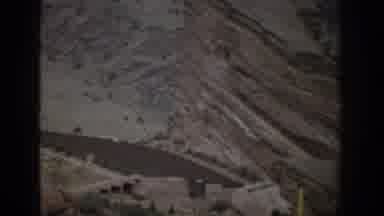 Colorado USA (1959): Road In Between A Hilly Mountainous Area
