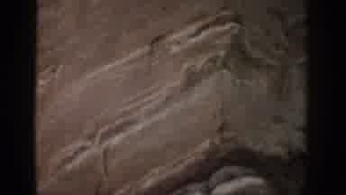 Colorado USA (1959): A View Of A Rock Face From The Ground And Then A View From On