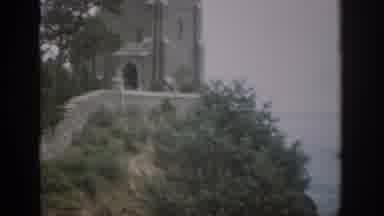 Colorado USA (1959): Beautiful Old, Several Storied Rock Structure That Overlooks