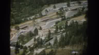 Colorado USA (1959): Aerial Footage Of Local Town's Light Traffic During The