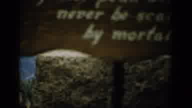 Colorado USA (1959): Close Up Of Sign In Landscape Focus On Quote "Never Be Scaled