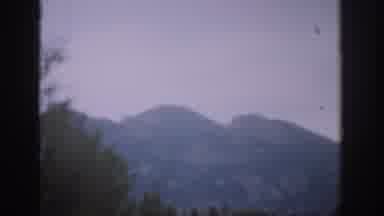 Colorado USA (1959): Mountain Landscape Recorded During The Day From A Ground