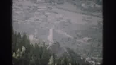 Colorado USA (1959): Birds Eye View Of Old War Scene