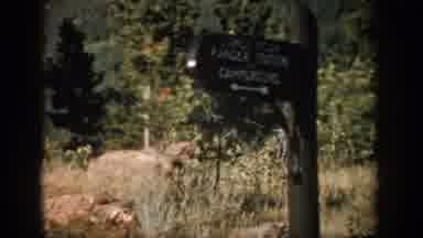 Colorado USA (1959): Mountain With Big Rock