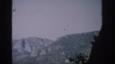 Colorado USA (1959): Camera In A Helicopter Filming Mountains With 8mm Camera