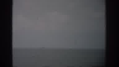 Florida USA (1959): Man On The Road And A Boat In The Sea