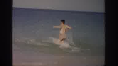 Florida USA (1959): ItâS A Nice Summer Day Where A Man Is So Happy To Finally Be
