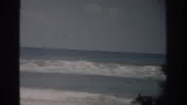 Florida USA (1959): Ocean Waves Coming Into Shore