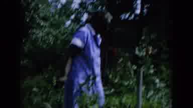 Blainsport Pennsylvania USA (1962): Blue Sky Male Female Talk Fruits Green Plants