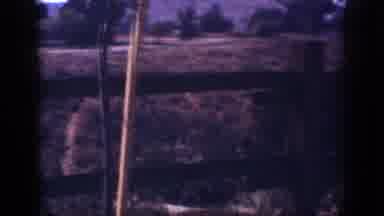 Blainsport Pennsylvania USA (1962): Panoramic Video Of Simple Wooden Fence And