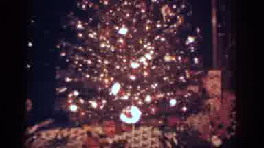 Blainsport Pennsylvania USA (1962): Video Of Someone Taping Christmas Tree With