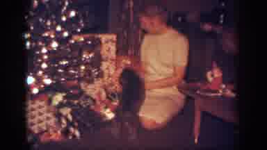 Blainsport Pennsylvania USA (1962): Indecisive Lady And Her Excited Puppy
