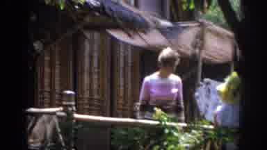 Anaheim California USA (1962): Family In Vacation In The Tropicals