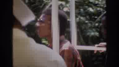 Anaheim California USA (1962): People Ride A Conveyance In The Jungle As An