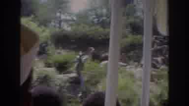Anaheim California USA (1962): Bus Of People Driving Through A Zoo Without The