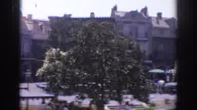 Anaheim California USA (1962): Downtown Area With People Walking Around On A Nice