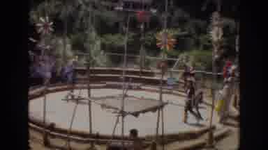 Anaheim California USA (1962): Scenes Of Colorful Daytime Indian Pow Wow Dance