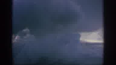 Anaheim California USA (1962): Plane Flying Through And Filming Clouds