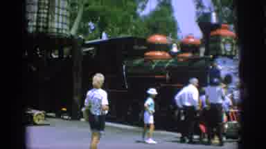 Anaheim California USA (1962): Visit To The Train Museum
