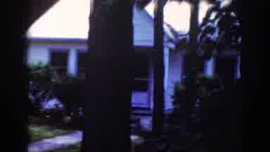 Raleigh North Carolina USA (1962): Older Footage Of A White House And Then Showing
