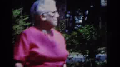 Raleigh North Carolina USA (1962): Two Lady Friends Discussing Something Outdoors