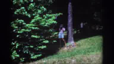 Raleigh North Carolina USA (1962): My Wife And I Are Filming Each Other During A