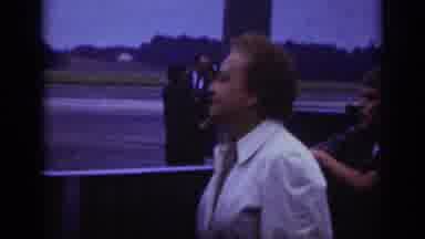 Raleigh North Carolina USA (1962): A Woman Is Looking Out As Another Woman In