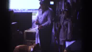 Raleigh North Carolina USA (1962): Family With Fancy Brown And White Dog With