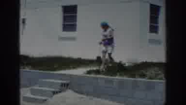 Raleigh North Carolina USA (1962): Woman With Dog Walking Towards Beach