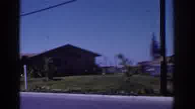 Yorba Linda California USA (1962): Suburban Neighborhood With A Street, A Lawn,