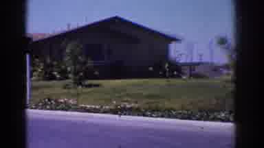 Yorba Linda California USA (1962): Footage Of An Old House