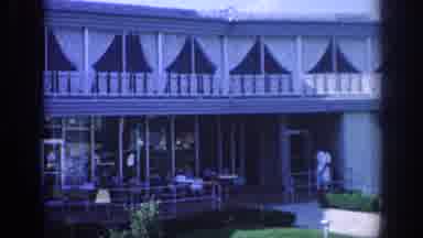 Memphis Tennessee USA (1963): Man On The Porch Of A Hotel