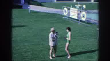 Memphis Tennessee USA (1963): Poodle Dog Show Suburbs Poolside Fifties Picnic