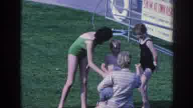 Memphis Tennessee USA (1963): Woman Presenting Her Dog To Children