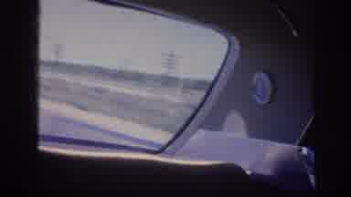 Memphis Tennessee USA (1963): Woman Driving Her Car On A Beautiful Sunny Day By A