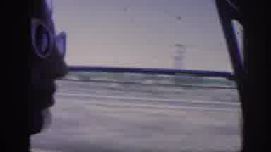 Memphis Tennessee USA (1963): A Guy Wearing Sunglasses Is Sitting Behind The
