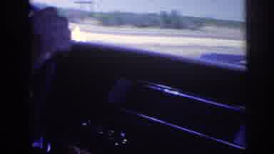 Memphis Tennessee USA (1963): Driving In A Car Along A Road