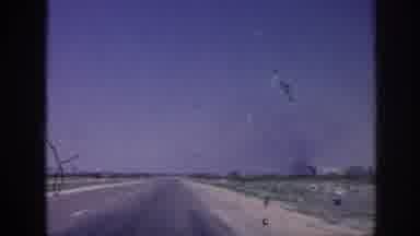 Memphis Tennessee USA (1963): Car Walking Down The Road Looking For The Focus Of