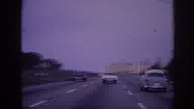 Memphis Tennessee USA (1963): Driving A Car In The 60s