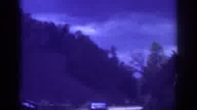 Memphis Tennessee USA (1963): Driving Down The Mountain Road Noticing Billboards