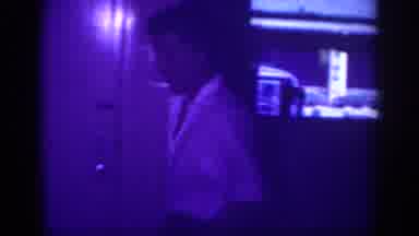 Memphis Tennessee USA (1963): A Man Walks Into The Room And Sits Down At The Table