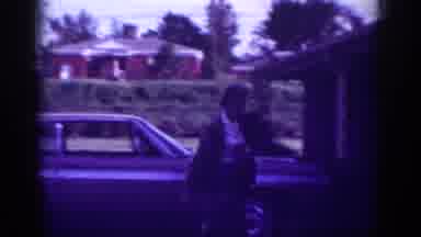 Memphis Tennessee USA (1963): Going To An Inn In The Middle Of The Road To Rest